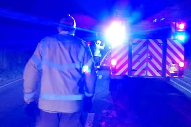 Norm at work. Picture: Northants Fire