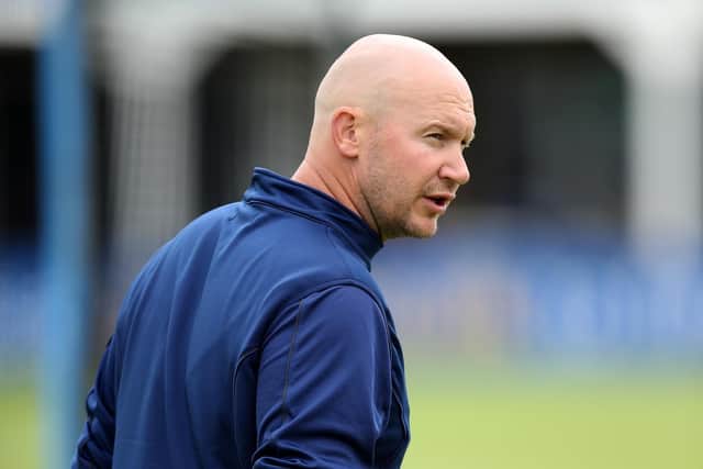 Northamptonshire head coach John Sadler
