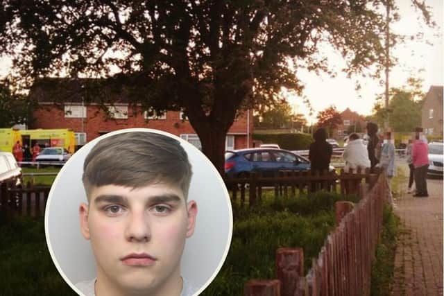 Corby was left reeling after the murder on May 25 last year