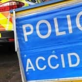 The A14 is closed eastbound heading towards Kettering following a rush-hour crash early on Monday