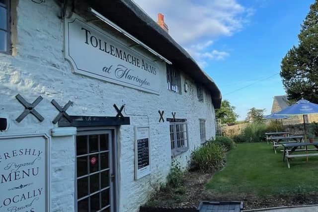 The Tollemache Arms from the Harrington Circular Walk.