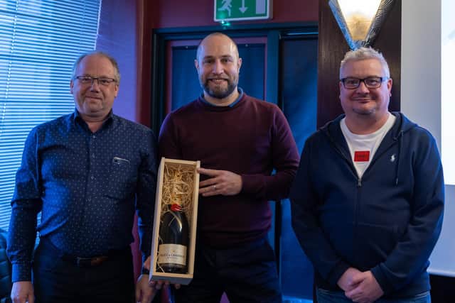 Cees Van Den Brekel from CLB, co-director and co-founder Dan Lewell and director of partnerships and programmes John Richardson.