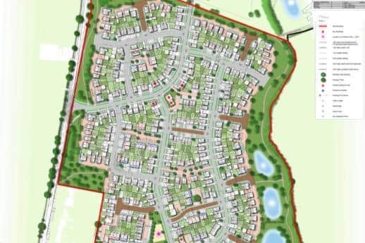 This is how the homes will be laid out