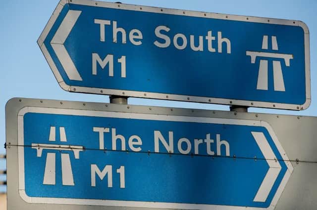 Traffic is stalled both ways on the M1 following a crash