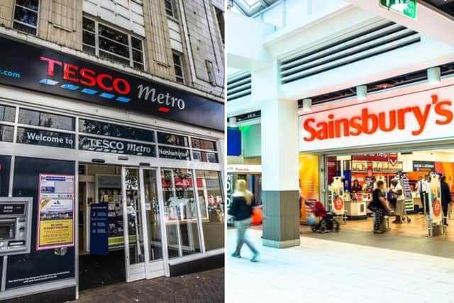 It's been nearly a year since Tesco and Sainsbury moved out of town centre sites — and both stores are still empty.