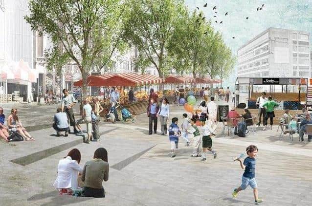 Work to revamp the Market Square is due to start later this year.