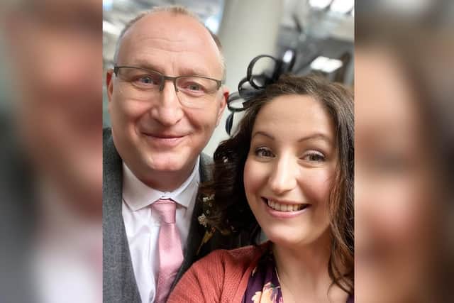 Sarah and her brother Gavin.