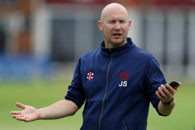 Northamptonshire head coach John Sadler