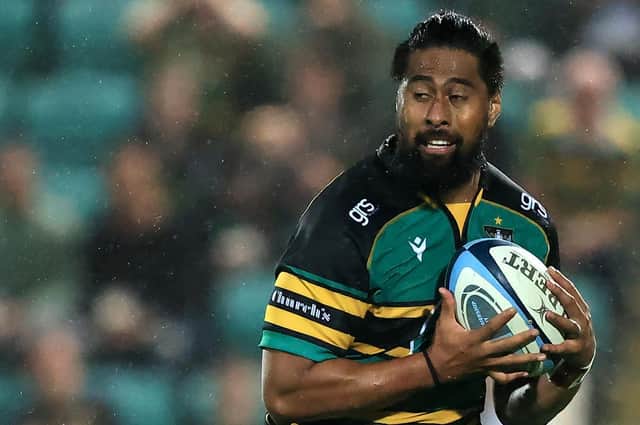 Ahsee Tuala will start at full-back for Saints against Racing 92