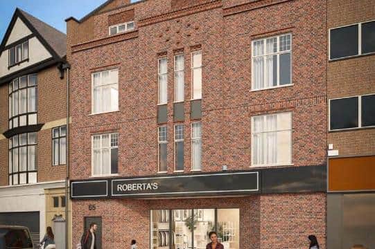A render of what the flats and commercial unit could look like