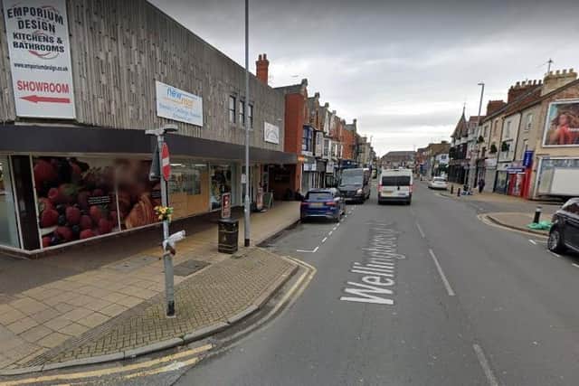 The man started to follow the woman near Sainsbury's in Wellingborough Road