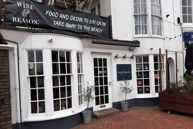 Wine and Reason in Montague Place is a tapas wine bar and restaurant that overlooks Worthing Pier. Wine and Reason has been rated 4.9 stars on Facebook