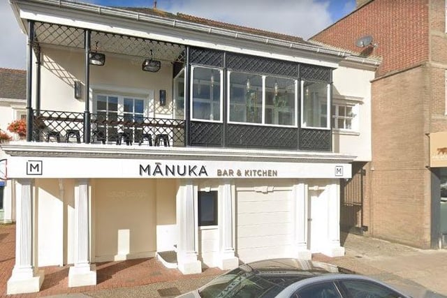 Manuka Bar and Kitchen in Portland Road is rated 4.9 stars on Facebook. Photo: Google Street View