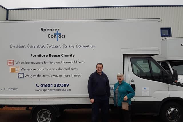 Spencer Contact used the funds to increase deliveries of furniture to those most in need