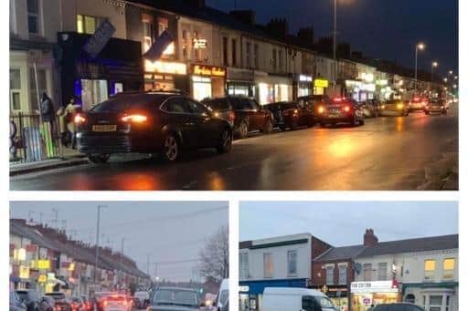 Photos from Far Cotton residents show the issues in the are include fly-tipping and double-parking