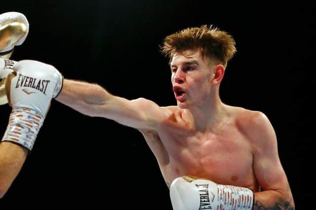 Northampton boxer Eithan James