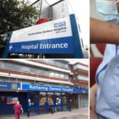 Up to 1,300 NHS staff in Northamptonshire were yet to have one Covid jab by the end of December