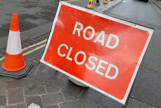 Drivers are warned to be aware of a number of road closures in the area this week