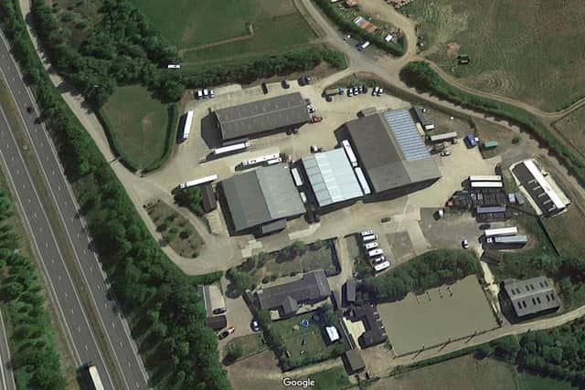 Shacks Farm Barn is about two miles along the A43 from Silverstone circuit