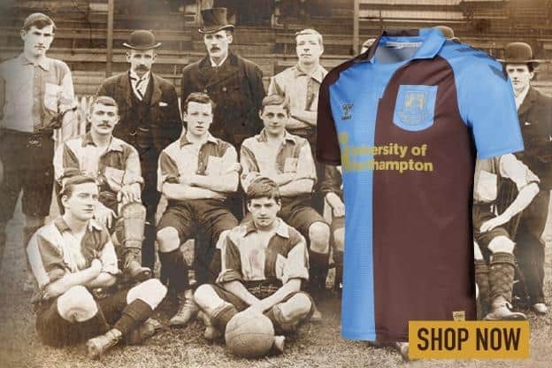 Cobblers' 125th anniversary shirt.