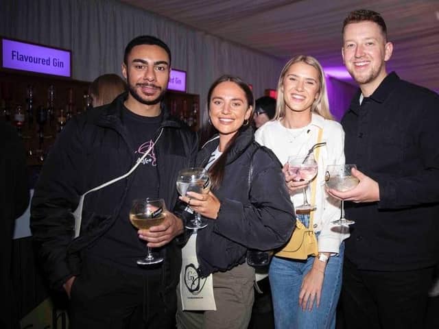 The Gin and Rum Festival at the Northamptonshire County Cricket Club in October 2021.