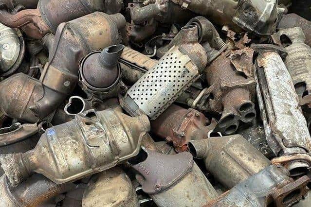Catalytic converters contain precious metals and are a regular target for thieves in Northamptonshire