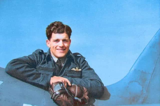 Pictured: Sandy Gunn, the last pilot of the Spitfire due to fly again in 2024