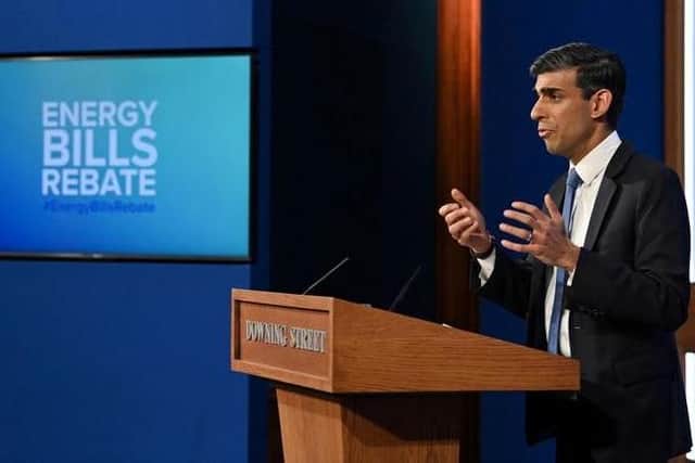 Chancellor Rishi Sunak announced help for people coping with rising energy bills, but experts say it's not enough