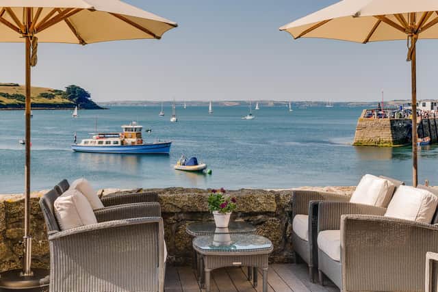 Fine seafood adds to the experience at Idle Rocks in Cornwall