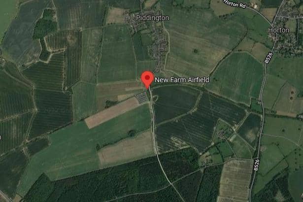 New Farm Airfield is in Piddington