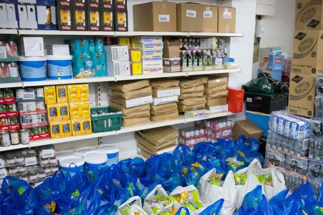 Demand on foodbanks has continued to grow in recent months