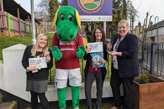 Stanwick Primary School were awarded a prize.