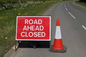 Road closures to look out for this week.