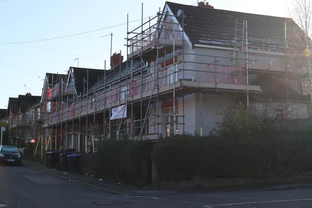 Pictured: Works are already underway in Kingsley