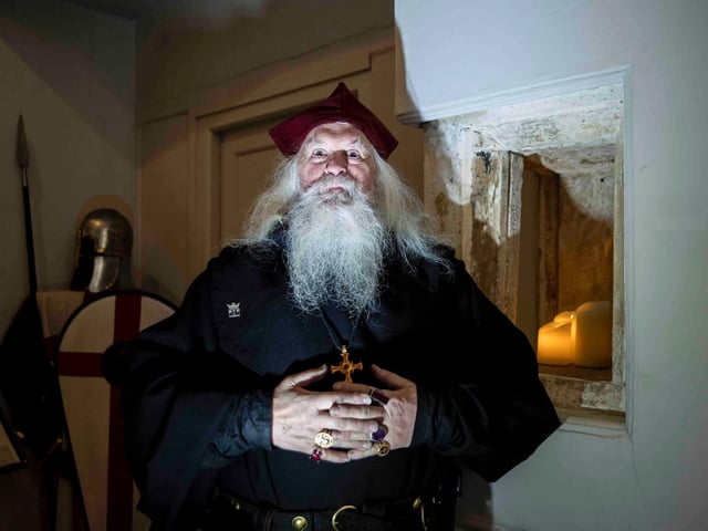 Visitors to Delapré Abbey are travelling back in time to medieval Northampton during February half term 'Family Fun Week' on February 13, 16, 17 and 20. Photo by Kirsty Edmonds.