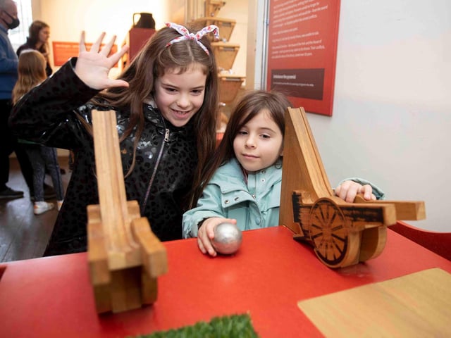 Visitors to Delapré Abbey are travelling back in time to medieval Northampton during February half term 'Family Fun Week' on February 13, 16, 17 and 20. Photo by Kirsty Edmonds.