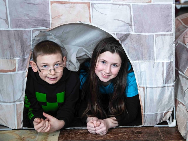 Visitors to Delapré Abbey are travelling back in time to medieval Northampton during February half term 'Family Fun Week' on February 13, 16, 17 and 20. Photo by Kirsty Edmonds.