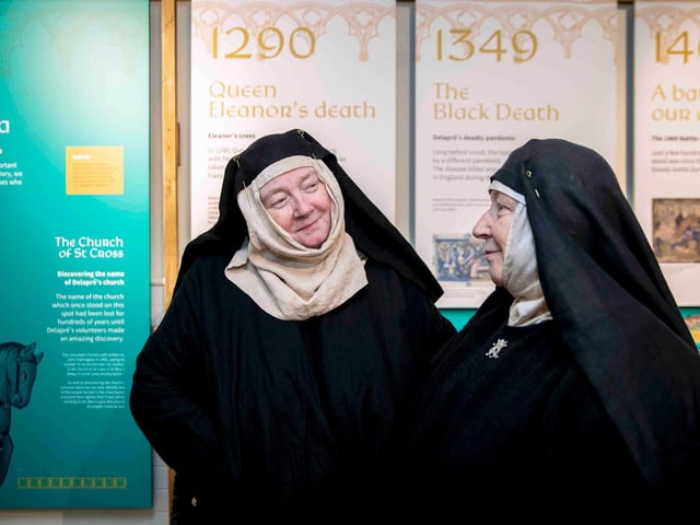 Visitors to Delapré Abbey are travelling back in time to medieval Northampton during February half term 'Family Fun Week' on February 13, 16, 17 and 20. Photo by Kirsty Edmonds.