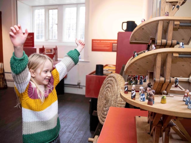 Visitors to Delapré Abbey are travelling back in time to medieval Northampton during February half term 'Family Fun Week' on February 13, 16, 17 and 20. Photo by Kirsty Edmonds.