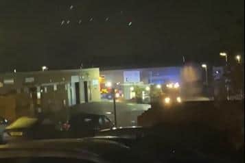 Firefighters were called to the blaze in Connaught Street at 5.30am on Sunday (February 20)