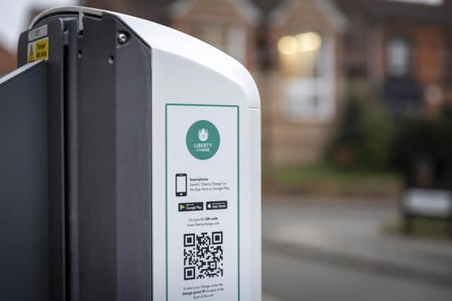 The charging points can now be found around the county.
