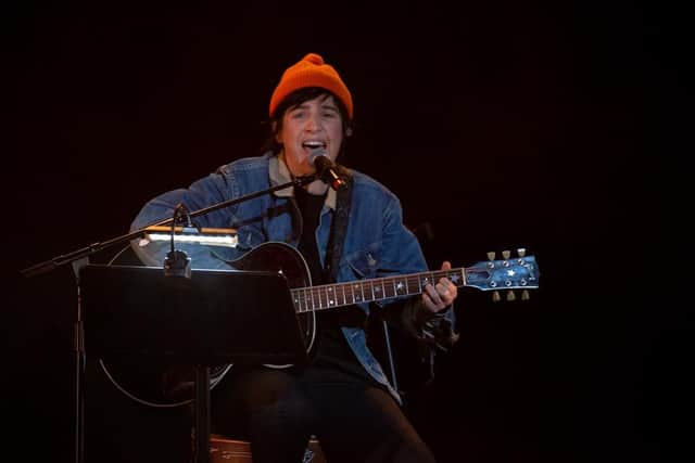 Texas' Sharleen Spiteri on stage at Royal & Derngate in Northampton. Photo by David Jackson.