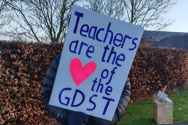 Teachers completed strike action outside Northampton High School again on Wednesday, February 23.