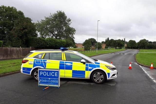 The scene of the fatal incident.