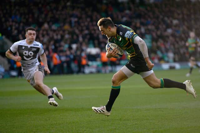 Alex Mitchell scored against Sale last weekend