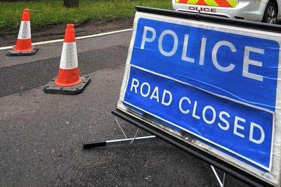 The A45 is closed between Wellingborough and Northampton