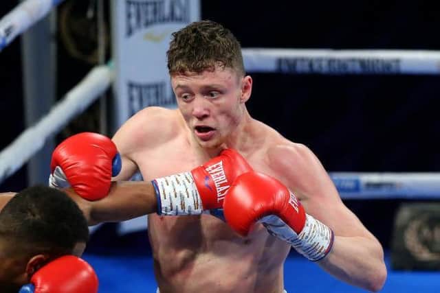 Northampton boxer Carl Fail secured his fifth win in his fifth professional fight in Watford on Friday night