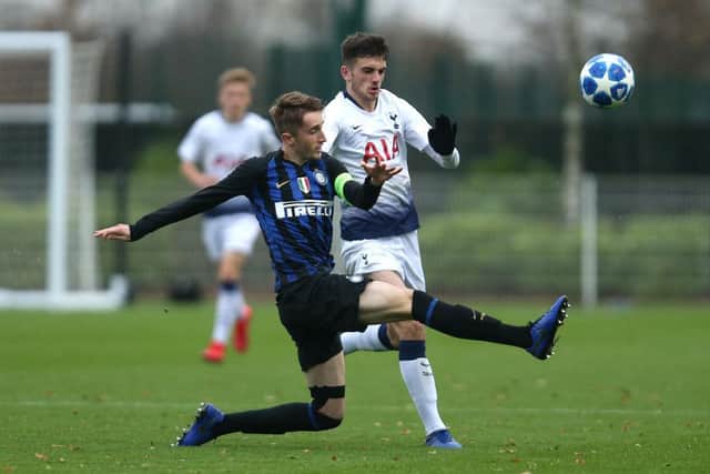 Ryan Nolan captained Inter Milan against Tottenham in the UEFA Youth League in 2018.