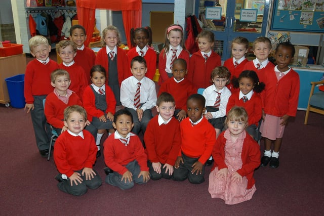 Reception Class at Sacred Heart R C Primary School