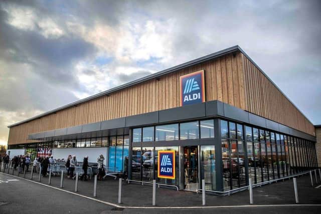The new Aldi in Overstone opened on February 17